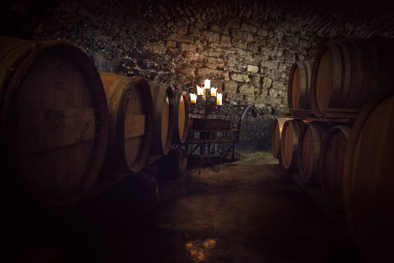 La cave du Domaine Serguier